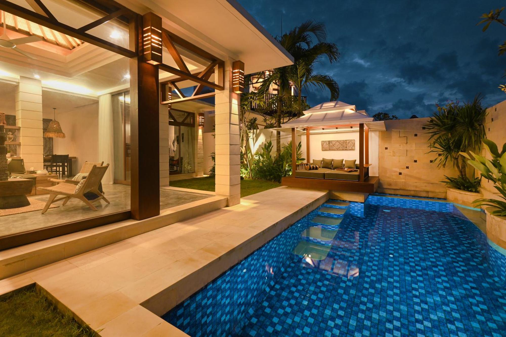Cascata Villa Canggu Exterior foto