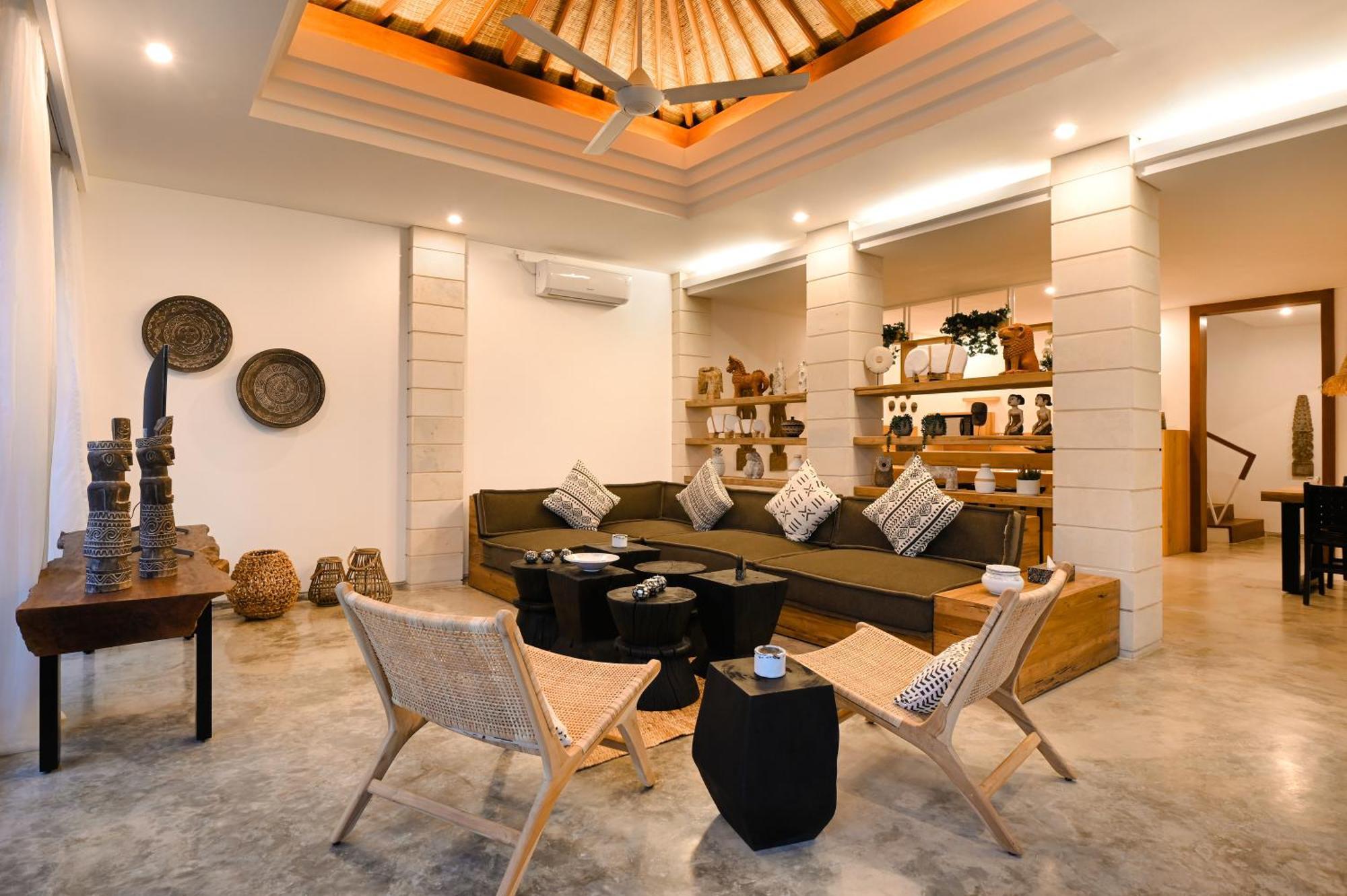 Cascata Villa Canggu Exterior foto
